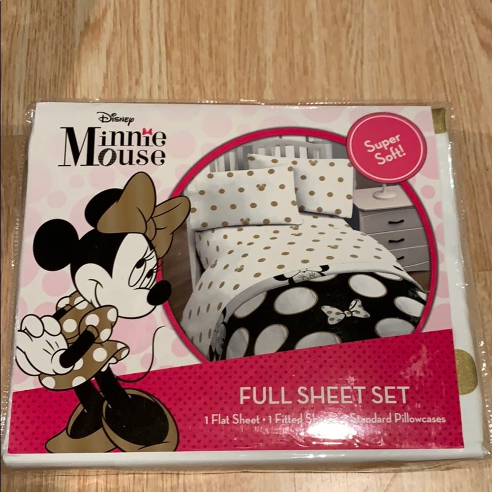 Disney Minnie Mouse sheet set